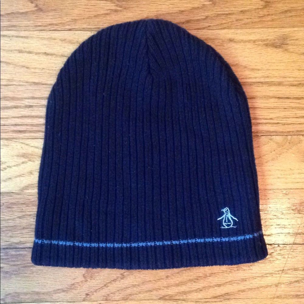 Penguin Original navy blue beanie